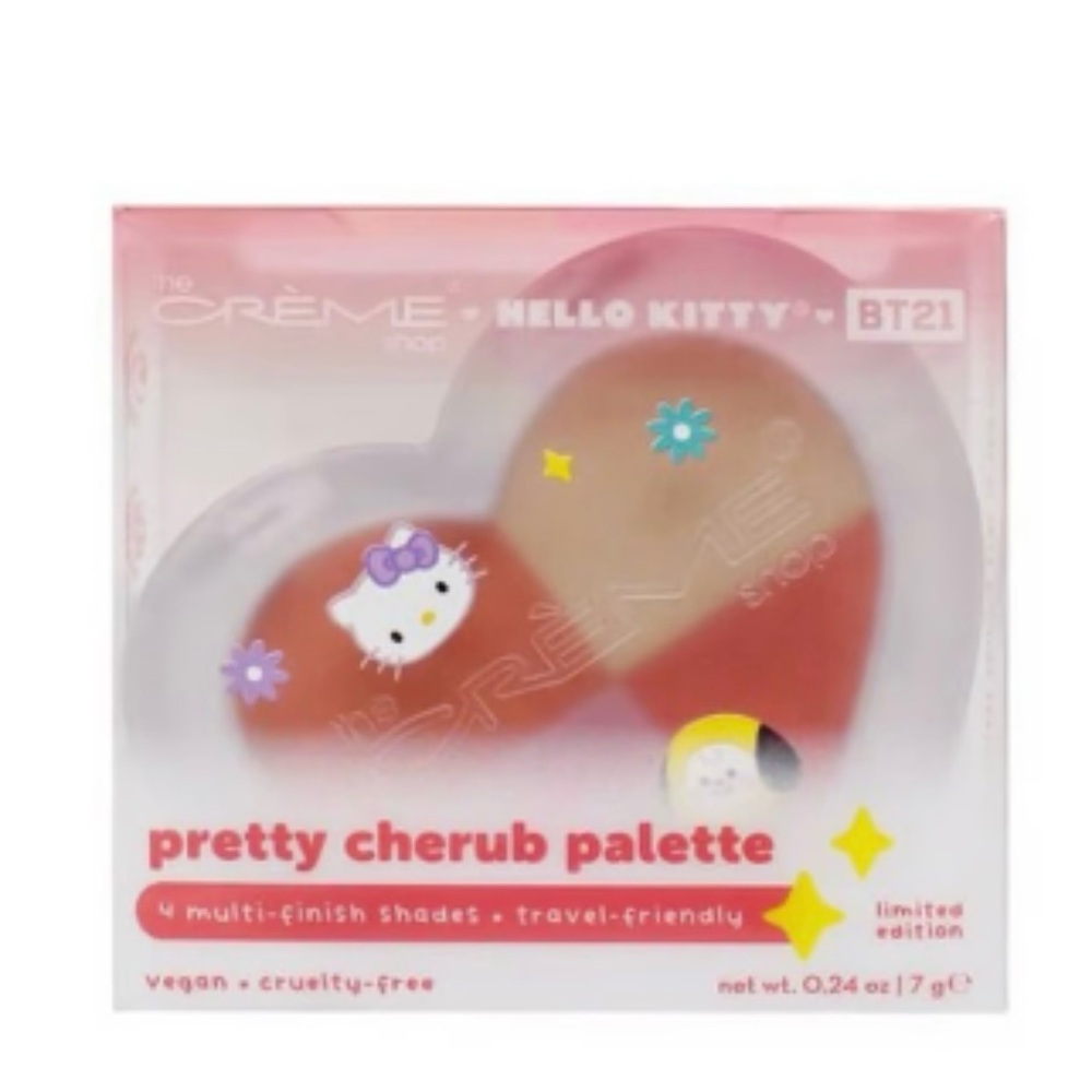 The Crème Shop X Hello Kitty Pretty Cherub Palette Limited Edition